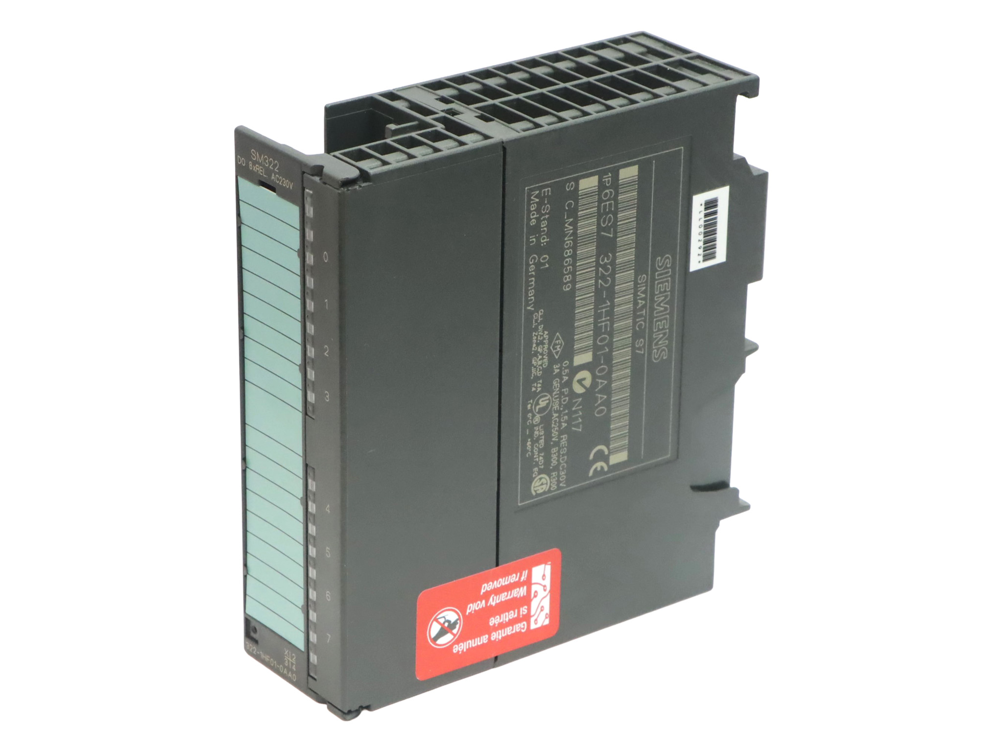 6ES7322-1HF01-0AA0 SIEMENS SIMATIC S7 S7-300 SIMATIC S7-300, DIGITAL OUTPUT SM 3